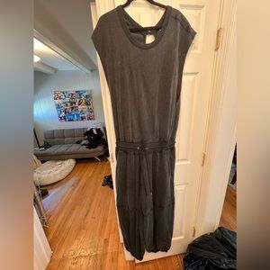 Free people movement jumpsuit, open back